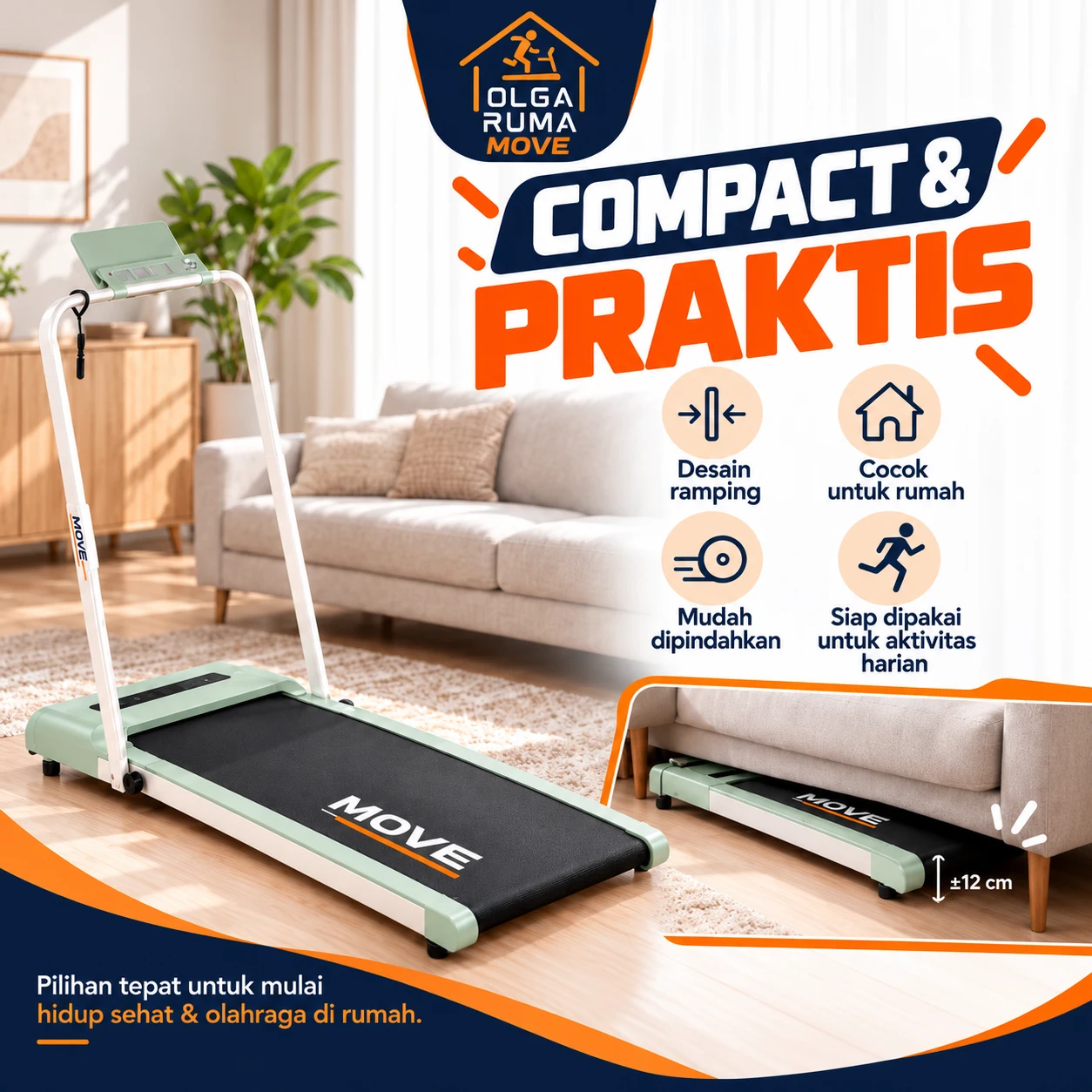 MOVE · Compact dan praktis OlgaRuma